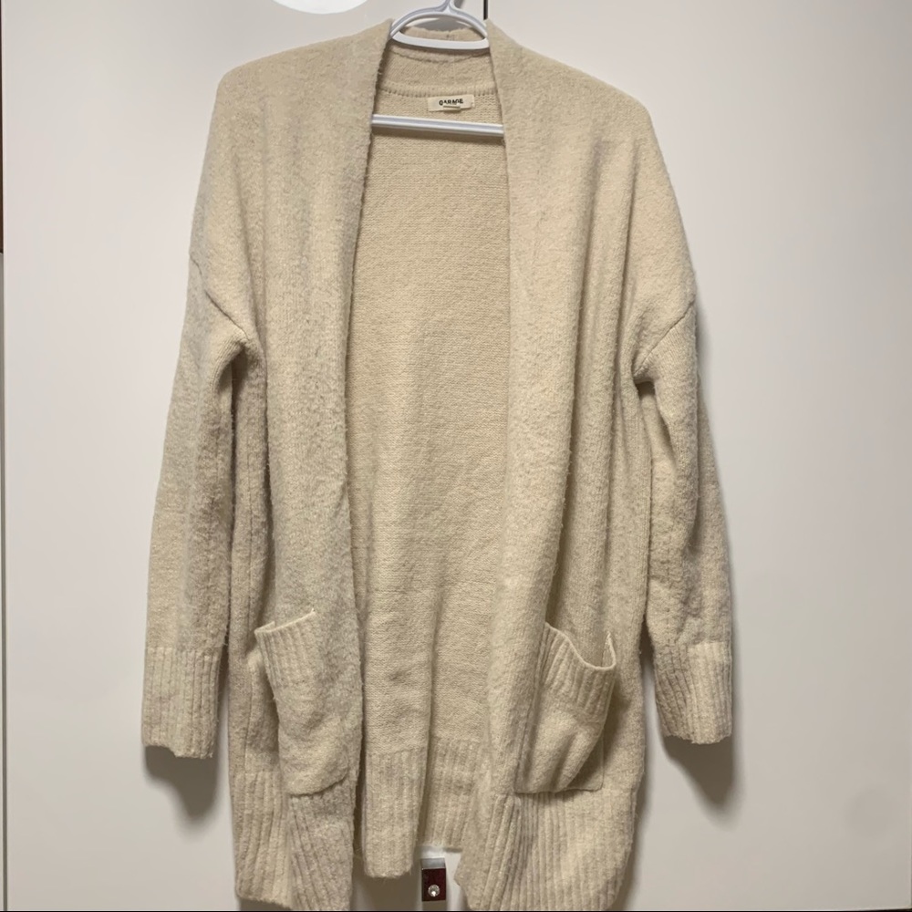 garage cardigan